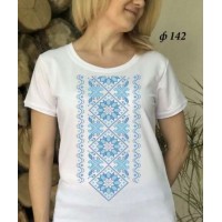 Жіноча футболка для вишивки бісером або нитками "Візерунок"